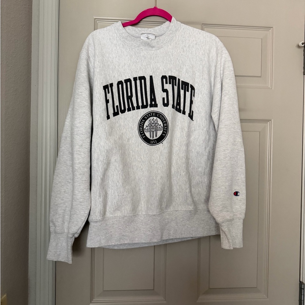 Champion Gray Reverse Weave Sweatshirt